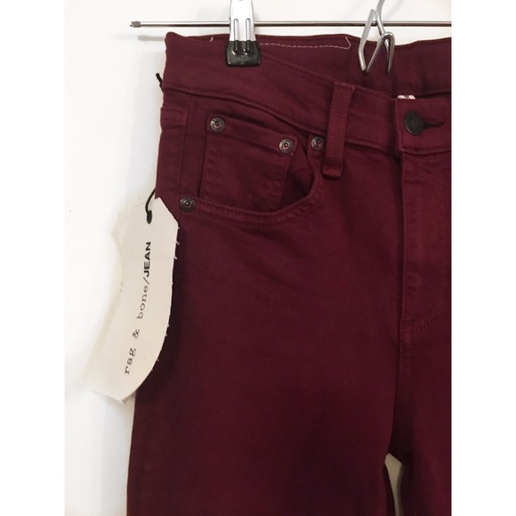 NWT Rag & Bone high rise crop flare jeans size 25 - Picture 5 of 8